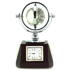 Часы-барометр Стеклянный глобус высота 17см, GLOBAR17